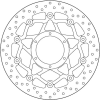 BREMBO Serie ORO Bremsscheibe 78B40895 vorne HONDA...