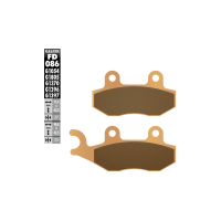 GALFER Sinter Bremsbeläge hinten  FD086 - G1370...
