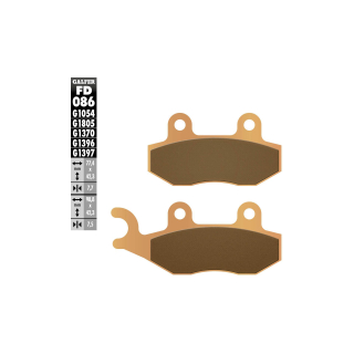 GALFER Sinter Bremsbeläge hinten  FD086 - G1370 TRIUMPH SPEED TRIPLE 1050 / R  11-15