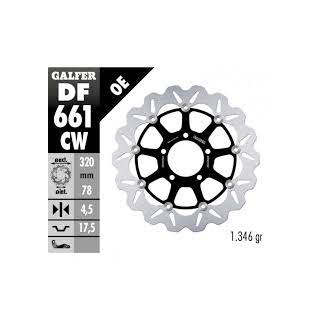 GALFER WAVE Bremsscheibe DF661CW vorne TRIUMPH SPEED TRIPLE 1050  515NJ  04-07