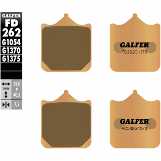 GALFER Sinter Bremsbeläge vorne FD262 - G1370 für TRIUMPH SPEED TRIPLE 1050 / R  11-15