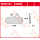 TRW / LUCAS MCB557 Organische Bremsbeläge hinten MOTO GUZZI V85 TT  19-20