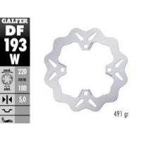 GALFER WAVE Bremsscheibe DF193W starr hinten für...