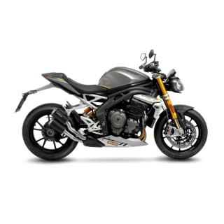 LEO VINCE LV-10 BLACK EDITION Auspuff TRIUMPH SPEED TRIPLE 1200 RR / RS ab 2021