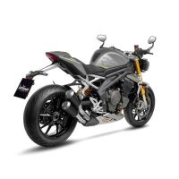 LEO VINCE LV-10 BLACK EDITION Auspuff TRIUMPH SPEED TRIPLE 1200 RR / RS ab 2021