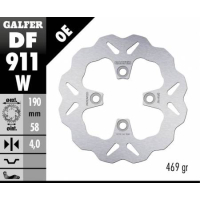 GALFER WAVE Bremsscheibe DF911W hinten für HONDA...
