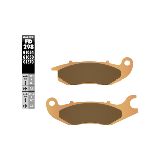 GALFER Sinter Bremsbeläge vorne FD298- G1370 für HONDA CBR125 R JC34 / JC39 / JC50  04-19