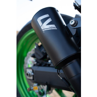 LEO VINCE LV-10 FULL BLACK EDITION Auspuff KAWASAKI Z900 ab 2020 ohne Carbon Abdeckung