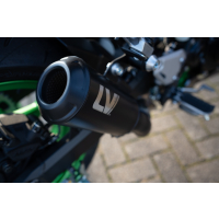 LEO VINCE LV-10 FULL BLACK EDITION Auspuff KAWASAKI Z900  21-24 mit Carbon Abdeckung