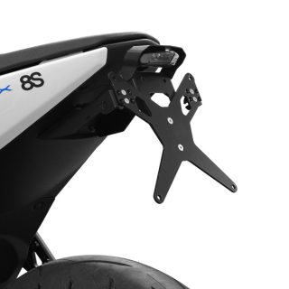 X-LINE Kennzeichenhalter SUZUKI GSX-8R ab 2024 mit LED Rücklicht