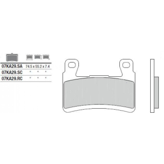 BREMBO Sinter Bremsbeläge 07KA29SA vorne KAWASAKI ZX-6R 636 NINJA  ab 2019