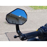 Lenkerendenspiegel SOLID für SUZUKI SV650 ab 2021 mit passenden Lenkerenden