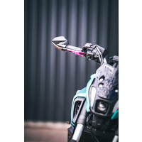Lenkerendenspiegel JEREZ für YAMAHA MT-09 RN29  13-16  mit passenden Lenkerenden