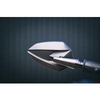 Lenkerendenspiegel JEREZ für YAMAHA MT-09 RN43  17-20  mit passenden Lenkerenden