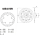 BREMBO Serie ORO Bremsscheibe 68B407M9 vorne
