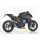 SHARK  DSX-7 BLACK EDITION Auspuff  KTM DUKE 990 ab 2024