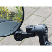 Lenkerendenspiegel MOTEGI für YAMAHA MT-07 RM17 / RM18  17-20 mit passenden Lenkerenden