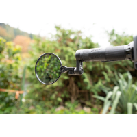 Lenkerendenspiegel MOTEGI für PIAGGIO VESPA GTS 300 alle Modelle ab 2009 mit passenden Lenkerenden