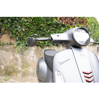 Lenkerendenspiegel MOTEGI für PIAGGIO VESPA GTS 300 alle Modelle ab 2009 mit passenden Lenkerenden