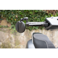 Lenkerendenspiegel MOTEGI für PIAGGIO VESPA GTS 300 alle Modelle ab 2009 mit passenden Lenkerenden