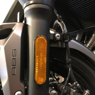 Gabelreflektor / Katzenauge CURVED oval