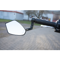 Lenkerendenspiegel ARAGON für KAWASAKI Z900  17-19 mit passenden Lenkerenden und diversen Farben