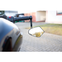 Lenkerendenspiegel ARAGON für KAWASAKI Z900  17-19 mit passenden Lenkerenden und diversen Farben