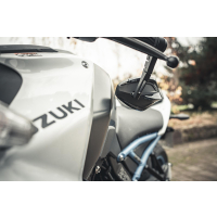 Lenkerendenspiegel ARAGON für SUZUKI GSX-8S ab 2023 mit passenden Lenkerenden und diversen Farben schwarz