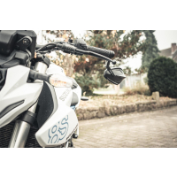 Lenkerendenspiegel ARAGON für SUZUKI GSX-8S ab 2023 mit passenden Lenkerenden und diversen Farben schwarz