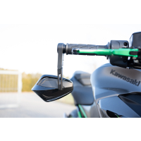 Lenkerendenspiegel ARAGON für KAWASAKI Z900 ab 2020  mit passenden Lenkerenden und diversen Farben