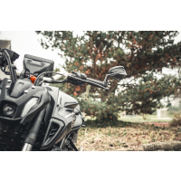 Lenkerendenspiegel ARAGON für YAMAHA MT-125 RE11  14-16  mit passenden Lenkerenden und diversen Farben