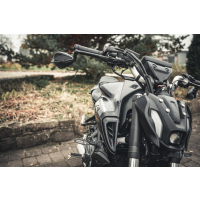 Lenkerendenspiegel ARAGON für YAMAHA MT-125 RE29  17-19  mit passenden Lenkerenden und diversen Farben