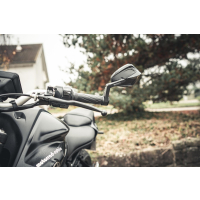 Lenkerendenspiegel ARAGON für YAMAHA MT-125 RE29  17-19  mit passenden Lenkerenden und diversen Farben