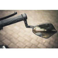 Lenkerendenspiegel ARAGON für KAWASAKI Z1000  10-13  mit passenden Lenkerenden und diversen Farben