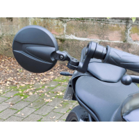 Lenkerendenspiegel MOTEGI für KAWASAKI Z900 RS  18-20  mit passenden Lenkerenden