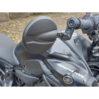 Lenkerendenspiegel MOTEGI für HONDA CB125 JC91 ab 2021  mit passenden Lenkerenden