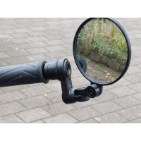 Lenkerendenspiegel MOTEGI für SUZUKI GSX-S 125  17-20 mit passenden Lenkerenden