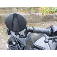 Lenkerendenspiegel MOTEGI für BMW F800 R ab 2017  mit passenden Lenkerenden