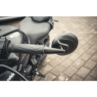Lenkerendenspiegel SEBRING  für YAMAHA MT-07 RM04  14-16 mit passenden Lenkerenden
