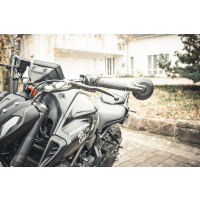 Lenkerendenspiegel SEBRING  für YAMAHA MT-07 RM04  14-16 mit passenden Lenkerenden