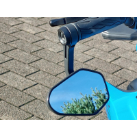 Lenkerendenspiegel MUGELLO  für SUZUKI GSX-S 125  17-20  mit passenden Lenkerenden