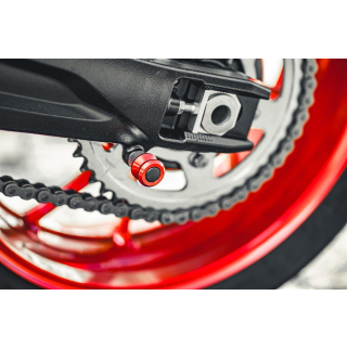 KERN-STABI BOBBINS Heckständeraufnahme M8 x 1,25  KAWASAKI Z900  21-24 mit Distanzbuchsen mit Distanzbuchsen schwarz