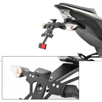 TOP BLOCK Kennzeichenhalter  KAWASAKI Z900 ab 2020