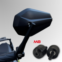 Lenkerendenspiegel PISTA  für KAWASAKI Z125  19-20  mit passenden Lenkerenden