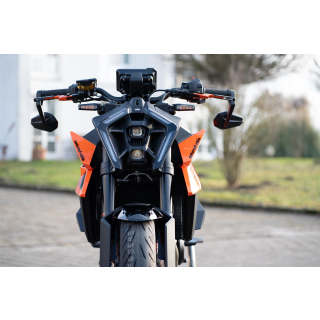 Lenkerendenspiegel AVUS für KTM DUKE 990 / R ab 2024  mit passenden Lenkerenden