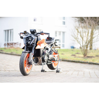 Lenkerendenspiegel AVUS für KTM DUKE 990 / R ab 2024  mit passenden Lenkerenden