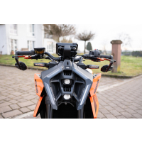 Lenkerendenspiegel AVUS für KTM DUKE 990 / R ab 2024  mit passenden Lenkerenden