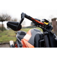 Lenkerendenspiegel AVUS für KTM DUKE 990 / R ab 2024  mit passenden Lenkerenden