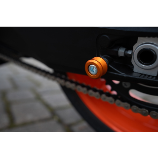 KERN-STABI BOBBINS Heckständeraufnahme M10 KTM DUKE 990 / R ab 2024 schwarz