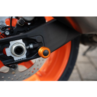 KERN-STABI BOBBINS Heckständeraufnahme M10 KTM DUKE 990 / R ab 2024 orange